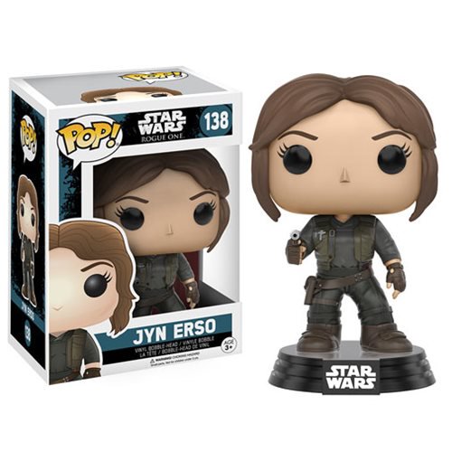 Star Wars Rogue One Jyn Erso Pop! Vinyl Bobble Head         