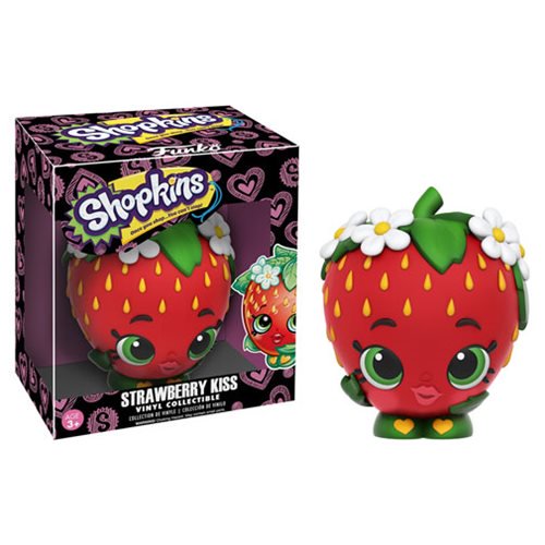 Shopkins Strawberry Kiss Vinyl Figure                       