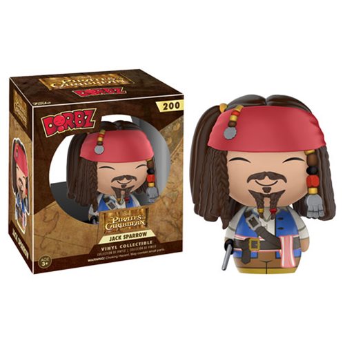 Pirates of the Caribbean Jack Sparrow Dorbz Vinyl Figure    