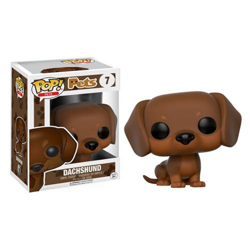 Pop! Pets Brown Dachshund Pop! Vinyl Figure                 