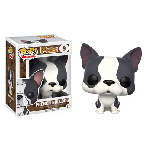 Pop! Pets Gray and White French Bulldog Pop! Vinyl Figure   