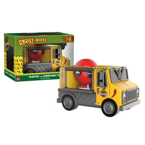 Deadpool Chimichanga Truck Dorbz Ridez & Deadpool Figure    