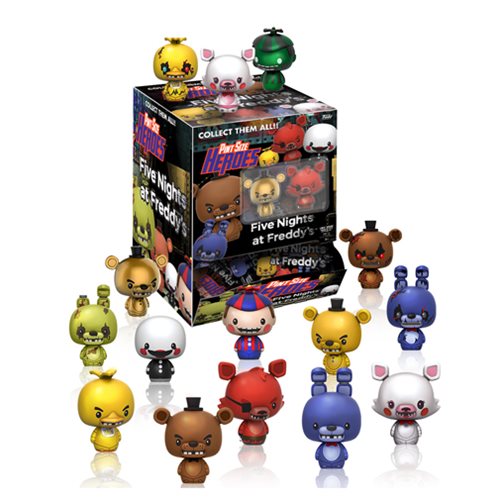 FNAF Pint Size Heroes Mini-Figure Display Case              