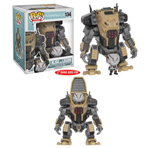 Titanfall 2 Blisk Pop! Vinyl Figure and Legion Titan Vehicle