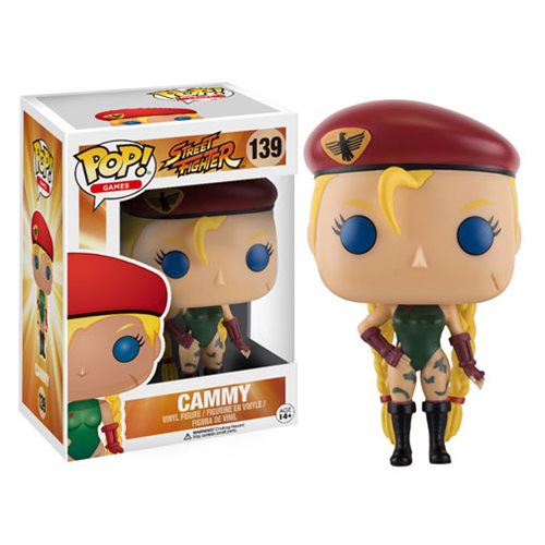 Street Fighter Cammy Pop! Vinyl Figure                      