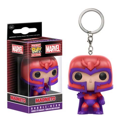 X-Men Magneto Pocket Pop! Key Chain                         