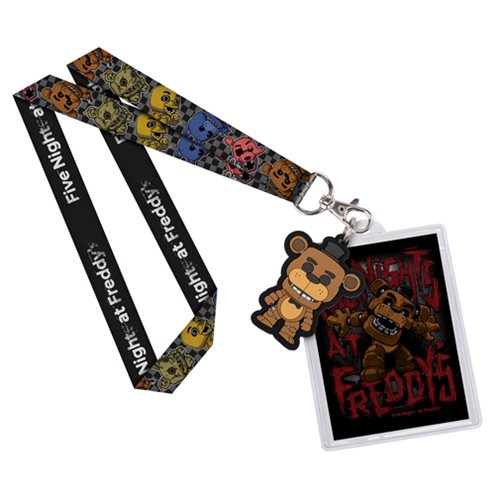 Five Nights at Freddy's Freddy Pop! Lanyard                 