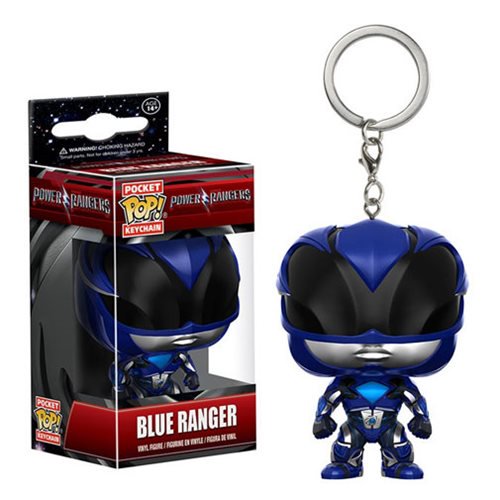 Power Rangers Movie Blue Ranger Pocket Pop! Key Chain       