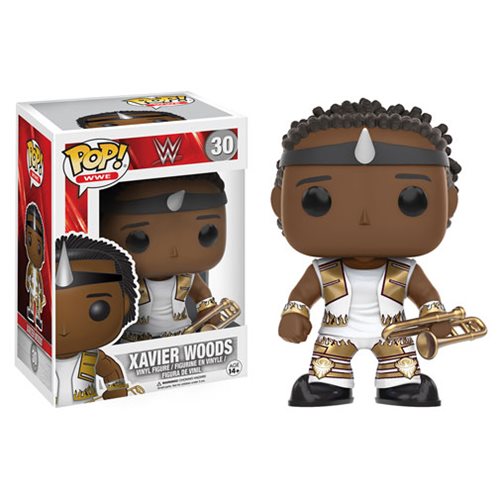 WWE Xavier Woods Pop! Vinyl Figure                          