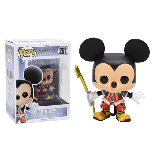 Kingdom Hearts Mickey Pop! Vinyl Figure                     