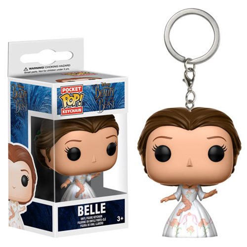 Beauty and the Beast Belle Celebration Pocket Pop! Key Chain