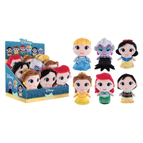 Disney Princess 8-Inch Super Cute Plushies Display Case     