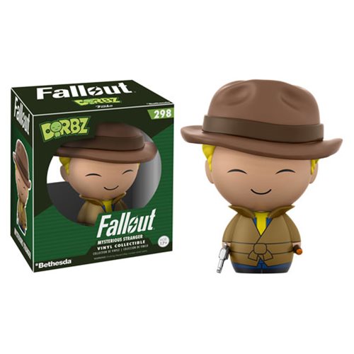 Fallout Vault Boy Mysterious Stranger Dorbz Vinyl Figure    