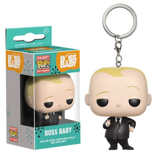 Boss Baby Suit Version Pocket Pop! Key Chain                