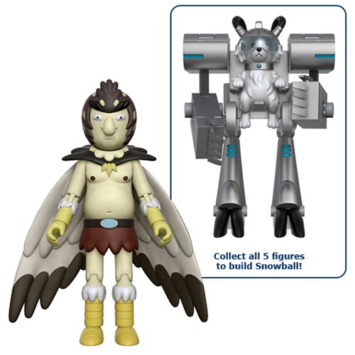 Rick and Morty Bird Person 5-Inch Action Figure             