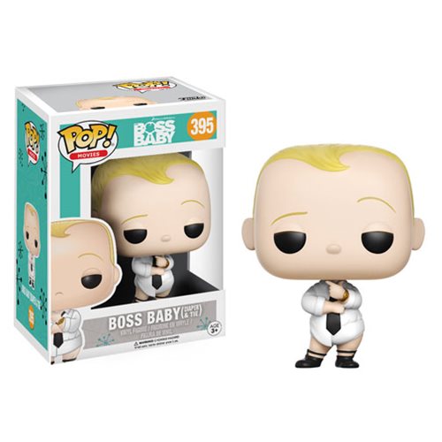 Boss Baby Diaper and Tie Version Pop! Vinyl Figure          