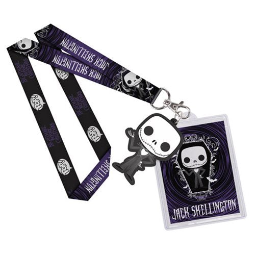 The Nightmare Before Christmas Jack Skellington Pop! Lanyard