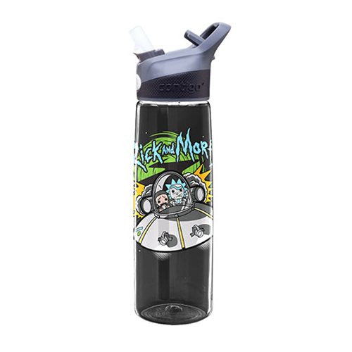 Rick and Morty Spaceship 20 Oz. Acrylic Water Bottle        