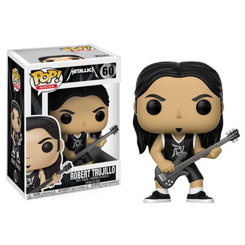 Metallica Robert Trujillo Pop! Vinyl Figure #60             