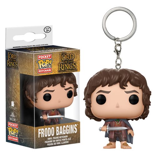 The Lord of the Rings Frodo Baggins Pocket Pop! Key Chain   