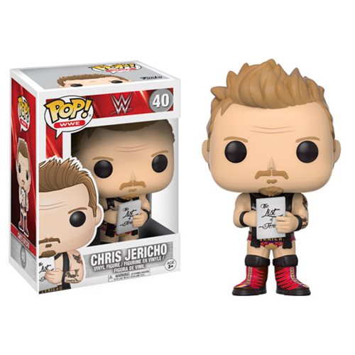 WWE Chris Jericho Pop! Vinyl Figure                         