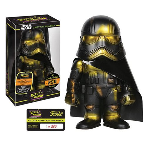 Star Wars Alloy Captain Phasma Hikari Sofubi Vinyl Figure   