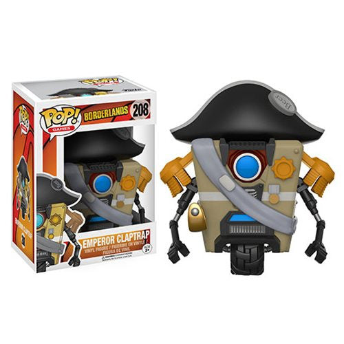 Borderlands Emperor Claptrap Pop! Vinyl Figure              