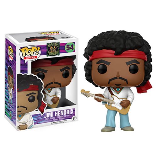 Jimi Hendrix Woodstock Pop! Vinyl Figure                    