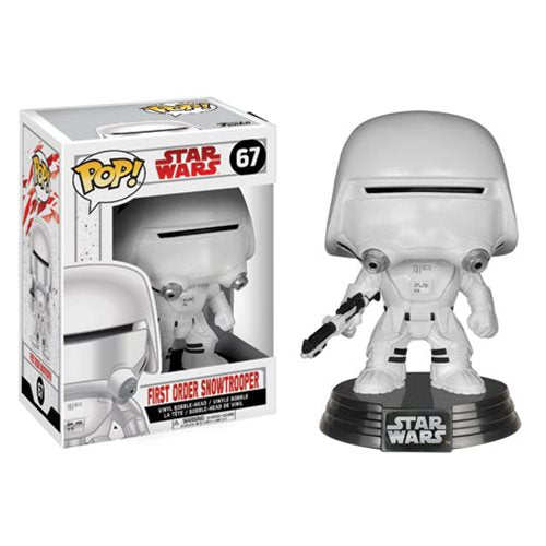 Star Wars: Last Jedi First Order Snowtrooper Pop! Bobble    