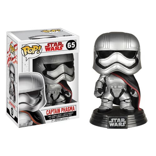 Star Wars: Last Jedi Captain Phasma Pop! Bobble Head #65    