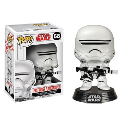 Star Wars: Last Jedi First Order Flametrooper Pop! Bobble   