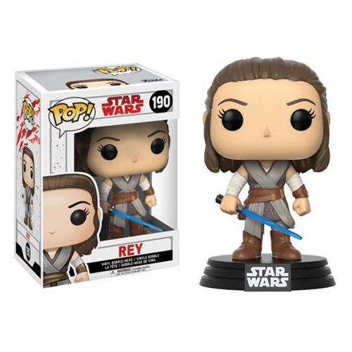 Star Wars: The Last Jedi Rey Pop! Vinyl Bobble Head #190    