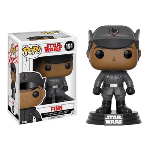 Star Wars: The Last Jedi Finn Pop! Vinyl Bobble Head #191   