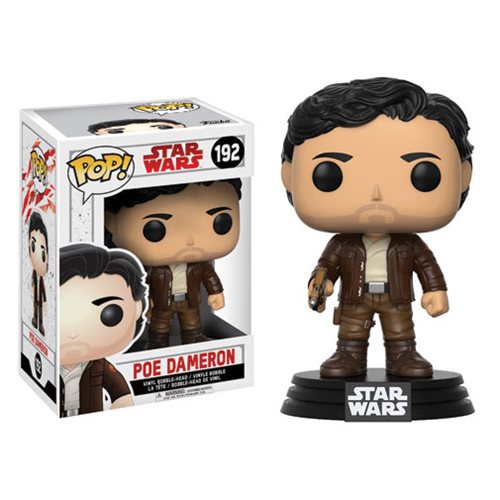 Star Wars: Last Jedi Poe Dameron Pop! Vinyl Bobble Head #192