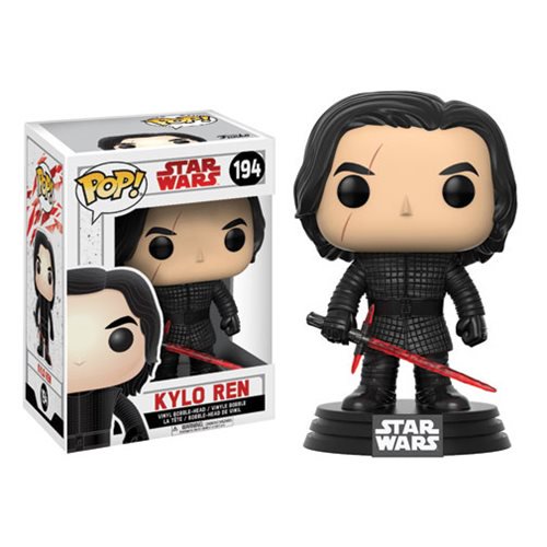 Star Wars: Last Jedi Kylo Ren Pop! Vinyl Bobble Head #194   