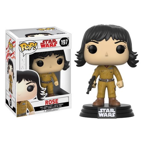 Star Wars: The Last Jedi Rose Pop! Vinyl Bobble Head #197   