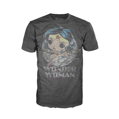 Wonder Woman with Lasso Pop! T-Shirt                        