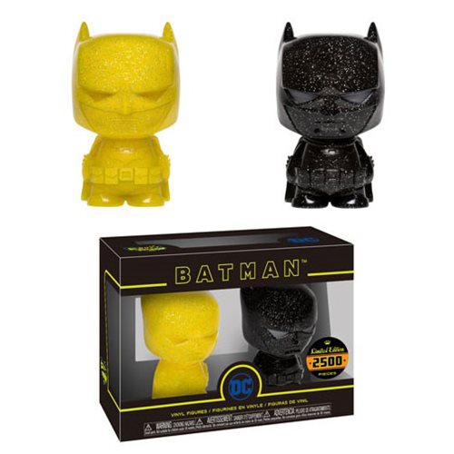 Batman Gold and Black Hikari XS Vinyl Figure 2-Pack         