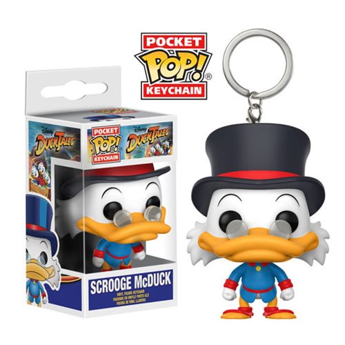 DuckTales Scrooge McDuck Pocket Pop! Key Chain              