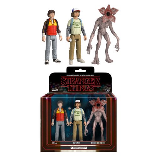 Stranger Things Action Figure 3-Pack Set #2                 