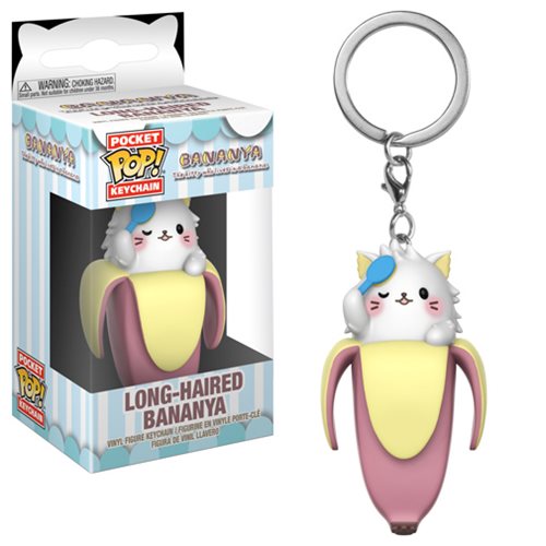 Bananya Long-Haired Bananya Pocket Pop! Key Chain           