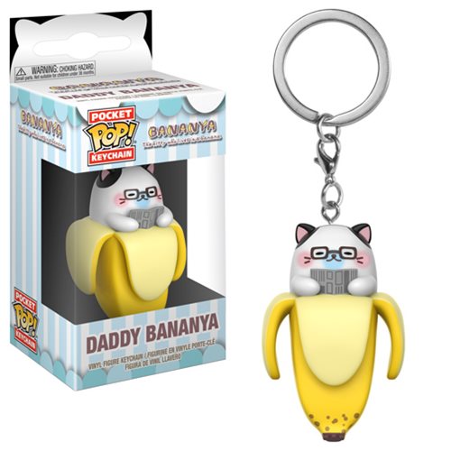 Bananya Daddy Bananya Pocket Pop! Key Chain                 