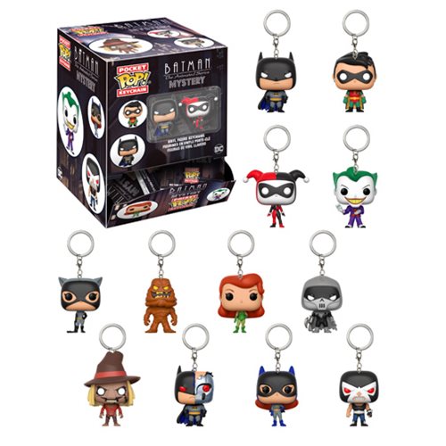 Batman TAS Pocket Pop! Key Chain Display Case               