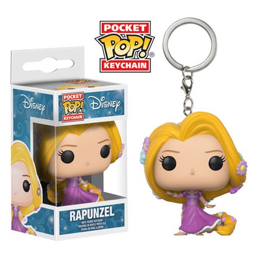 Tangled Rapunzel Pocket Pop! Key Chain                      