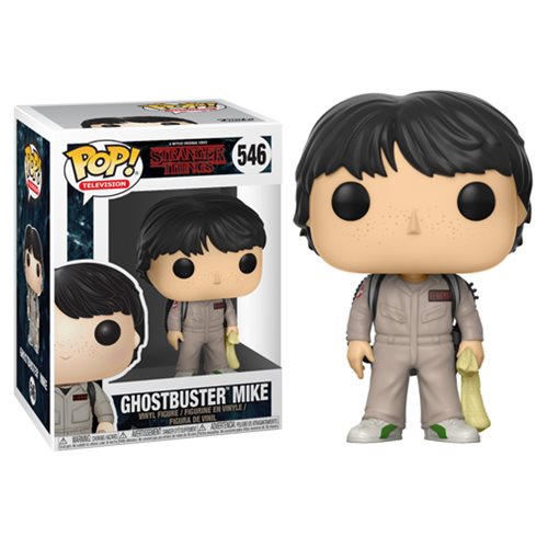 Stranger Things Ghostbusters Mike Pop! Vinyl Figure #546    