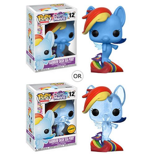 My Little Pony Movie Rainbow Dash Sea Pony Pop! Vinyl Figure