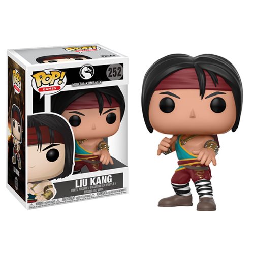 Mortal Kombat Liu Kang Pop! Vinyl Figure #252               