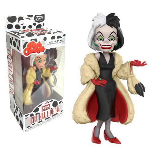 101 Dalmatians Cruella De Vil Rock Candy Vinyl Figure       