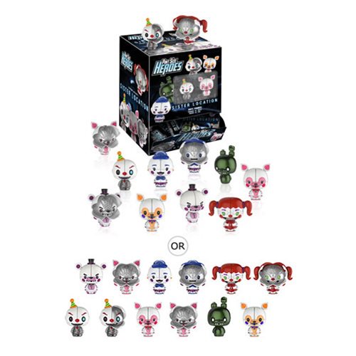 FNAF Sister Location Pint Size Heroes Display Case          