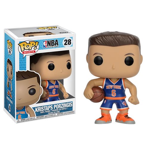 NBA Kristaps Porzingis Pop! Vinyl Figure #28                